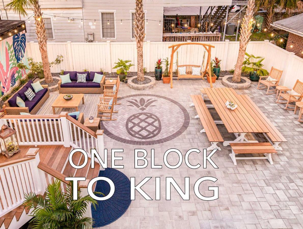 Charming Secluded Courtyard - 1 Block To King Charleston Exterior foto