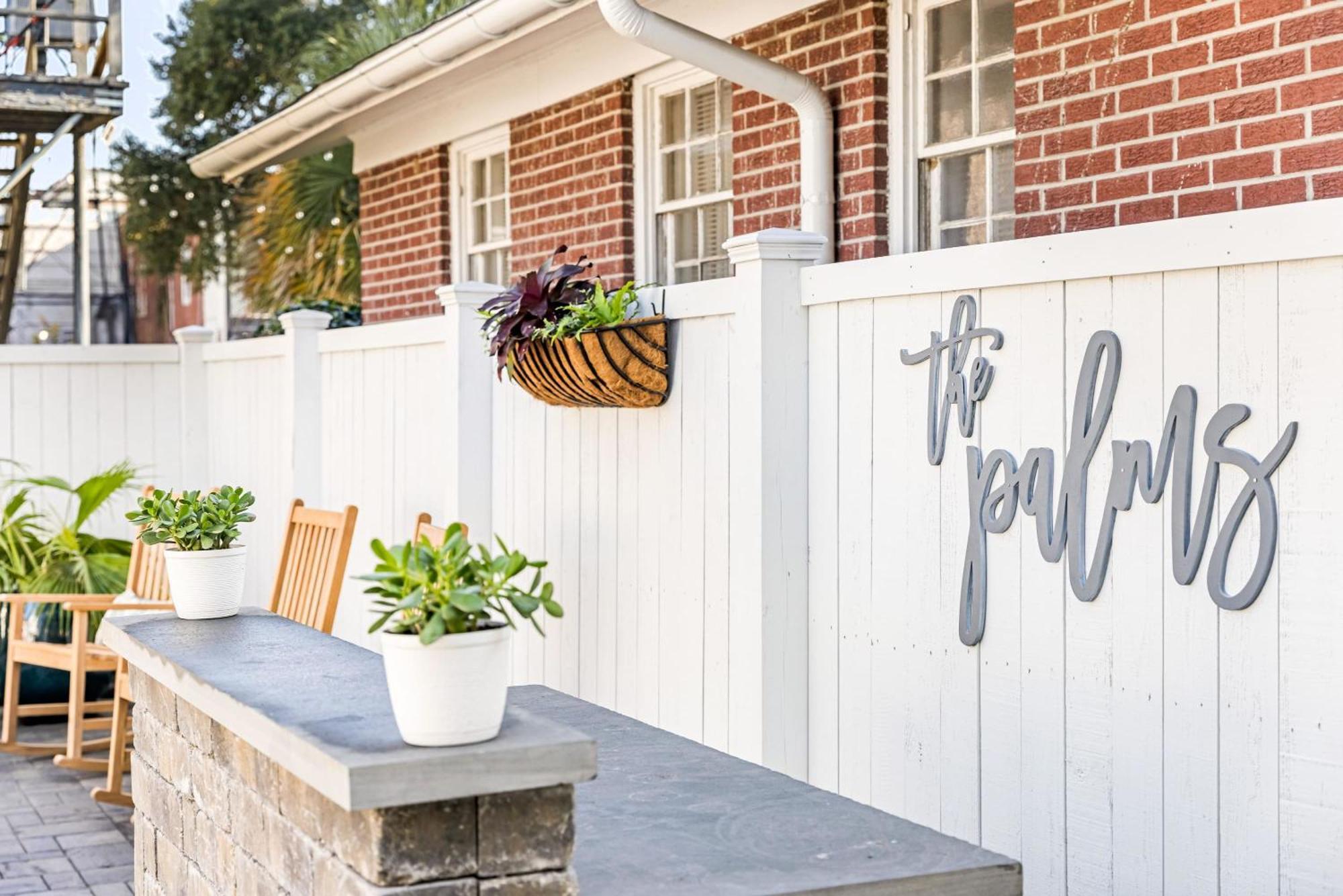 Charming Secluded Courtyard - 1 Block To King Charleston Exterior foto